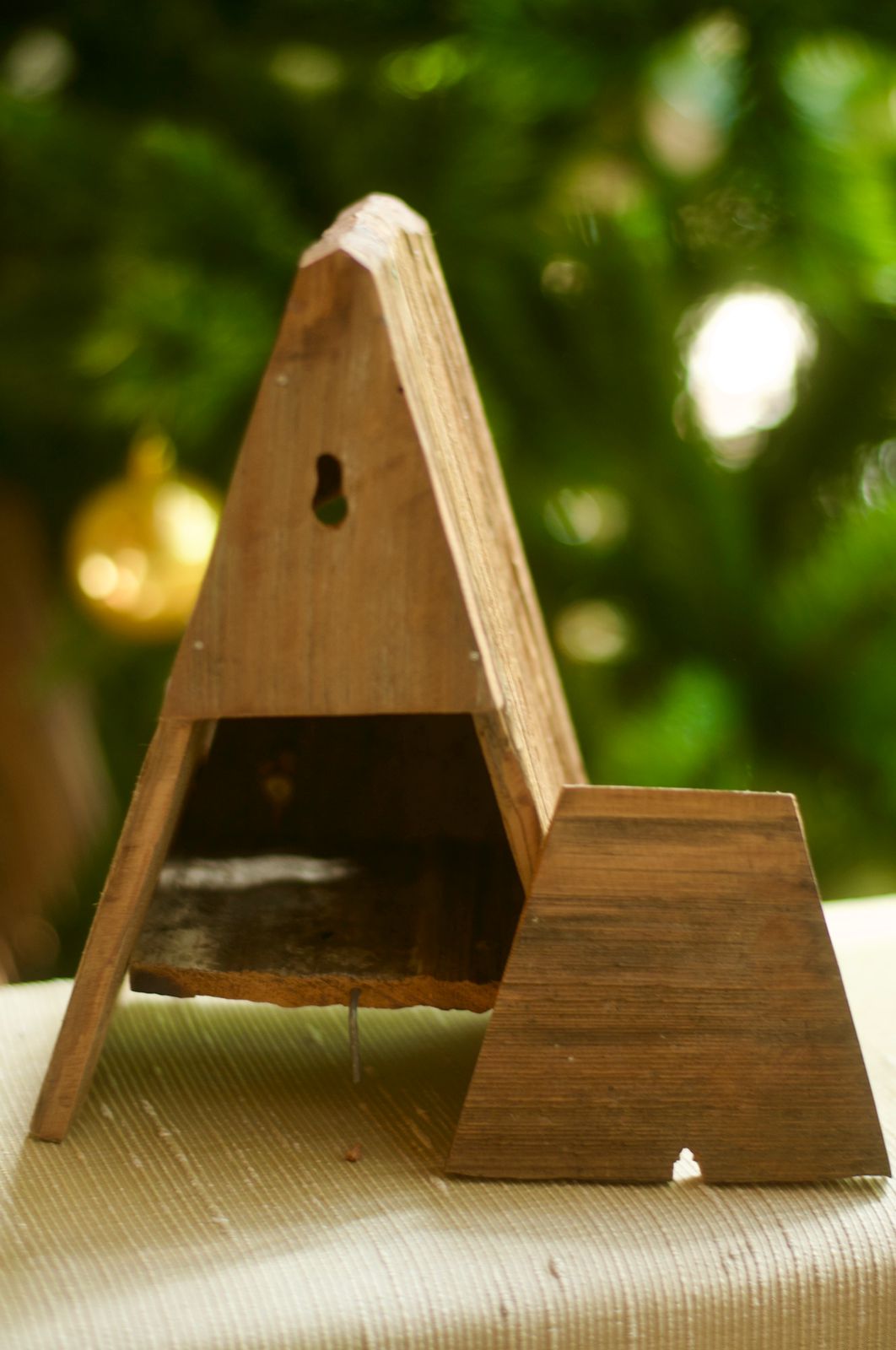 Casa de tejuela de alerce recicladas.